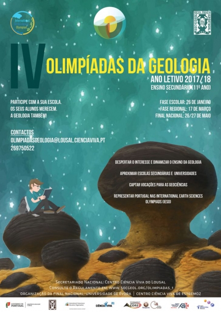 Geoparque Açores - IV Edição das Olimpíadas Portuguesas de Geologia (2017/18)
