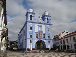 Centro Histórico de Angra do Heroísmo, na ilha Terceira