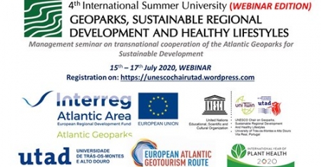 Geoparque Açores - Webinar - Geoparks, Sustainable Regional Development and Healthy Lifestyles